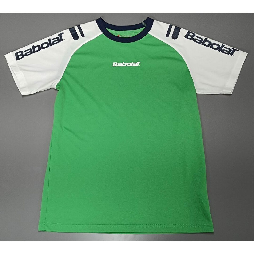 Babolat(バボラ)のBabolaT バボラ　メンズ　メッシュ半袖シャツ　Mサイズ　古着 メンズのトップス(シャツ)の商品写真
