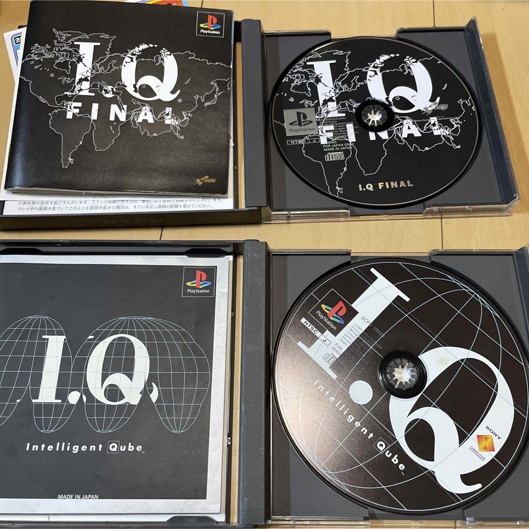 PlayStation(プレイステーション)のI.Q. FINAL他パズルとゴルフの4本セット エンタメ/ホビーのゲームソフト/ゲーム機本体(家庭用ゲームソフト)の商品写真