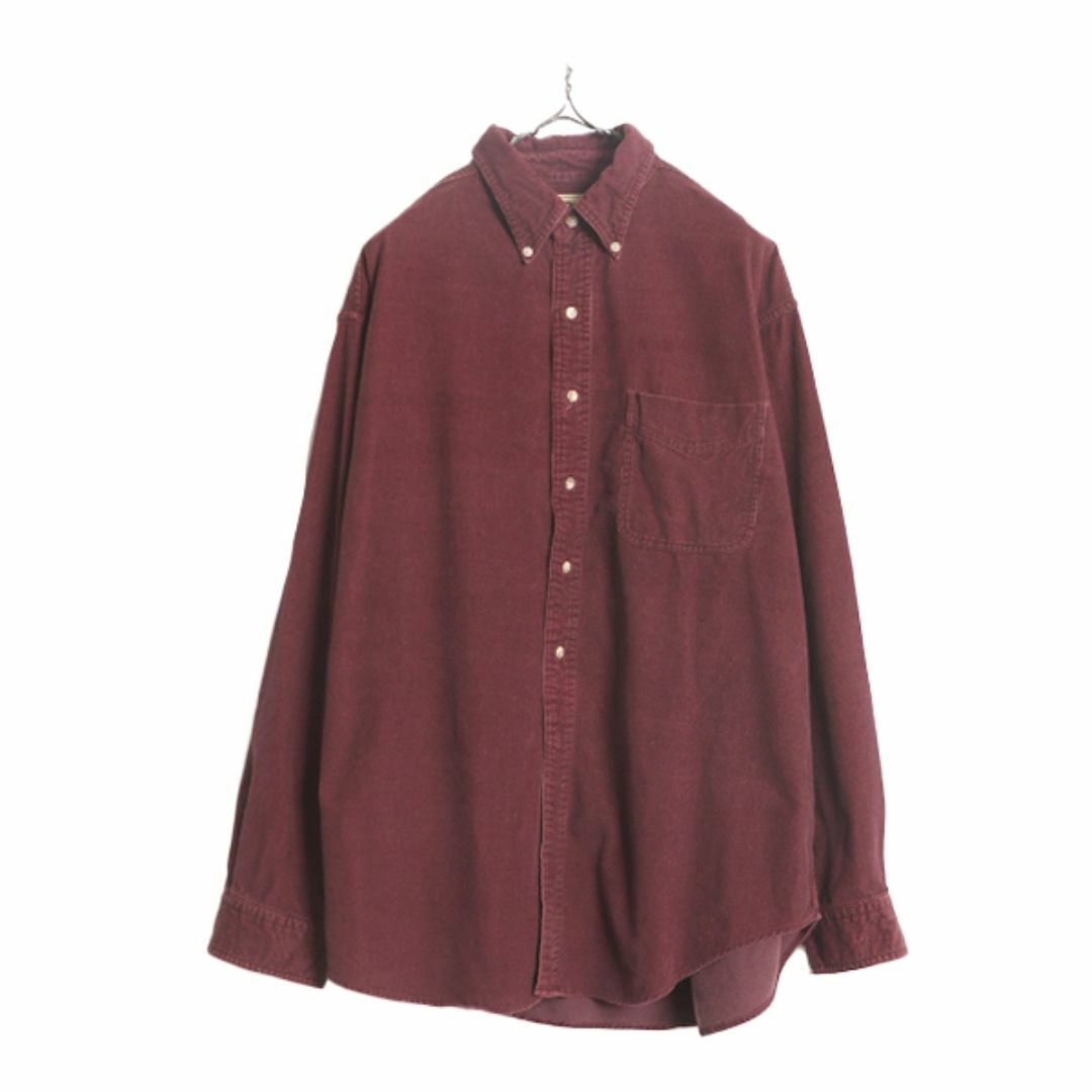 男の子向けプレゼント集結 - L.L.Bean 90s ボタンダウン 長袖 コーデユロイ エルエルビーン 男性用
