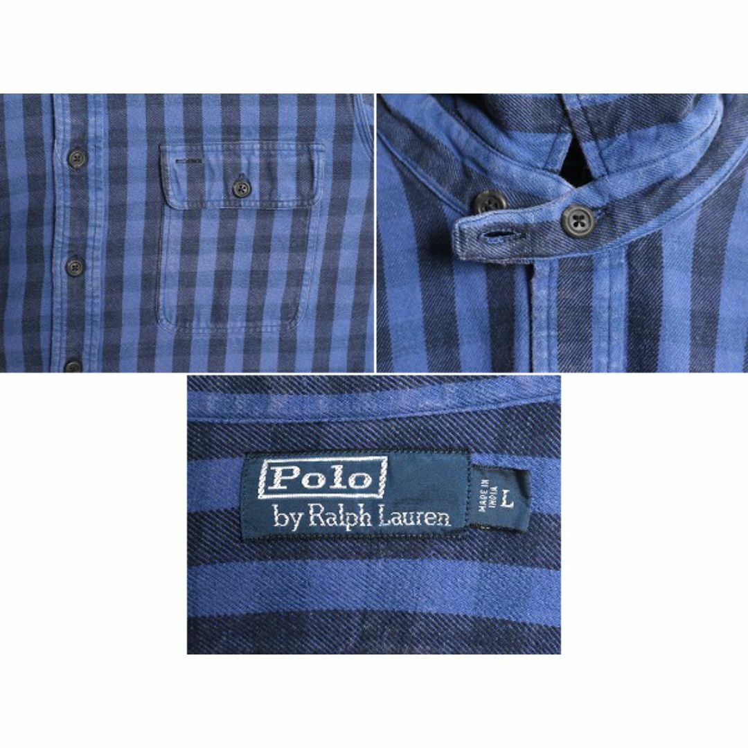 Ralph Lauren - 90s ポロ ラルフローレン チェック ヘビー Ralph Lauren - 90s ポロ ラルフローレン チェック ヘビー