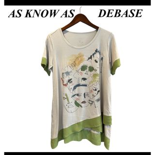 アズノウアズ(AS KNOW AS)のAS KNOW AS DEBASE  フリーサイズ(Tシャツ(半袖/袖なし))