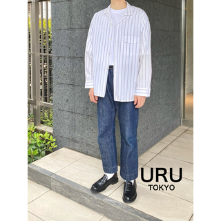 URU - URU  TOKYO 19ss オープンカラーシャツ