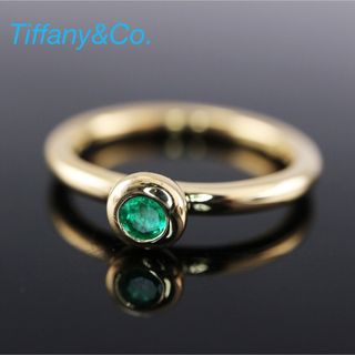 ＜Tiffany＆Co.＞ 18K　エメラルド　リング