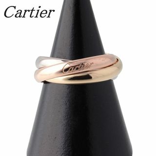 カルティエ(Cartier)のカルティエ トリニティ リング #57 MM クラシック 750 スリーカラー 保証書(2011年) 新品仕上げ済 Cartier【16878】(リング(指輪))