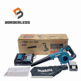 マキタ(Makita)の☆未使用品☆makita マキタ 18V 充電式ブロワー UB185DRF バッテリー1個(18V 3.0Ah)ノズル+充電器付 コードレス 送風機 89264(工具)