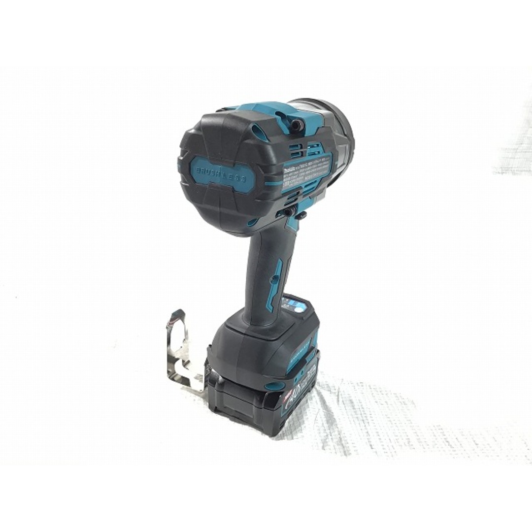 Makita(マキタ)の☆未使用品☆ makita マキタ 40V 充電式インパクトレンチ TW001GRDX 青/ブルー バッテリ2個(40V 2.5Ah) 充電器 ケース付 89367 自動車/バイクのバイク(工具)の商品写真