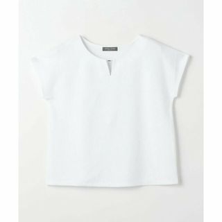 アデイインザライフ(a day in the life)の【OFF WHITE】サーフニット メタルパーツ フレンチスリーブTシャツ <A DAY IN THE LIFE>(カットソー(長袖/七分))