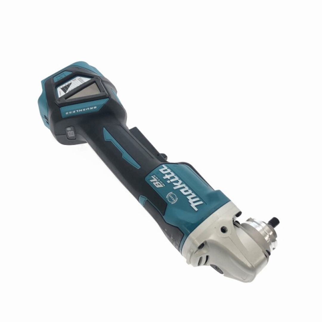 Makita(マキタ)の☆未使用品☆ makita マキタ 18V 100mm 充電式グラインダー GA418DZ 本体のみ 変速ダイヤル付 パドルスイッチタイプ ブレーキ付 89460 自動車/バイクのバイク(工具)の商品写真