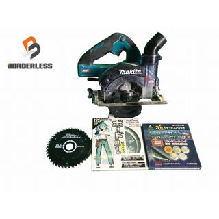 マキタ(Makita)の☆比較的綺麗です☆makita マキタ 40Vmax 125mm 充電式防じんマルノコ KS001GZ 替刃4枚(未使用)付き 88700(工具)