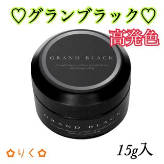 ❣️SALE❣️ 【グランブラック】高発色カラージェル◎15g入！アートにも♪(カラージェル)