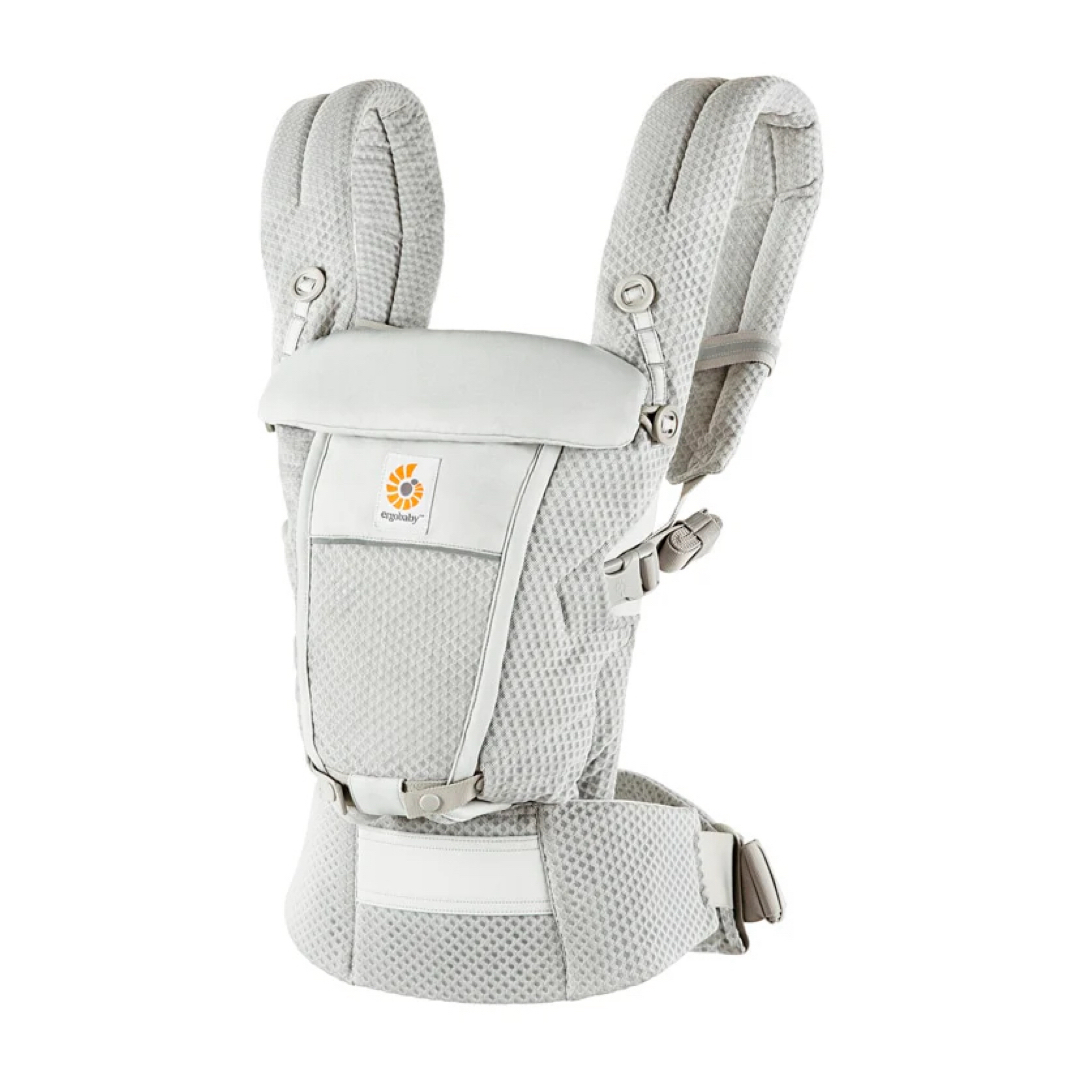 Ergobaby(エルゴベビー)の新品未使用　エルゴ 抱っこ紐 アダプト ソフトフレックス メッシュ パールグレー キッズ/ベビー/マタニティの外出/移動用品(抱っこひも/おんぶひも)の商品写真