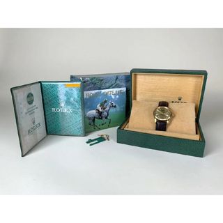 ロレックス(ROLEX)のロレックス オイスターパーペチュアル・デイト　18K   15038(腕時計(アナログ))