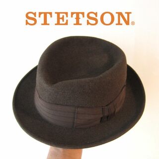 STETSON - 美品　70sヴィンテージ　STETSON／ステットソン★　中折れフェルトハット
