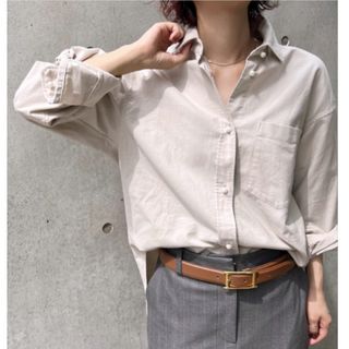 スピックアンドスパン(Spick & Span)のSpick & Span オックスベーシックパールボタンシャツ(シャツ/ブラウス(長袖/七分))