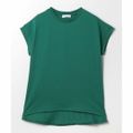 【KELLY】バックフレア フレンチスリーブTシャツ <A DAY IN THE