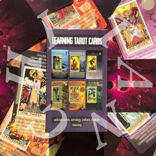 LEARNING TAROT CARDS リーディング タロットカード  占い(趣味/スポーツ/実用)