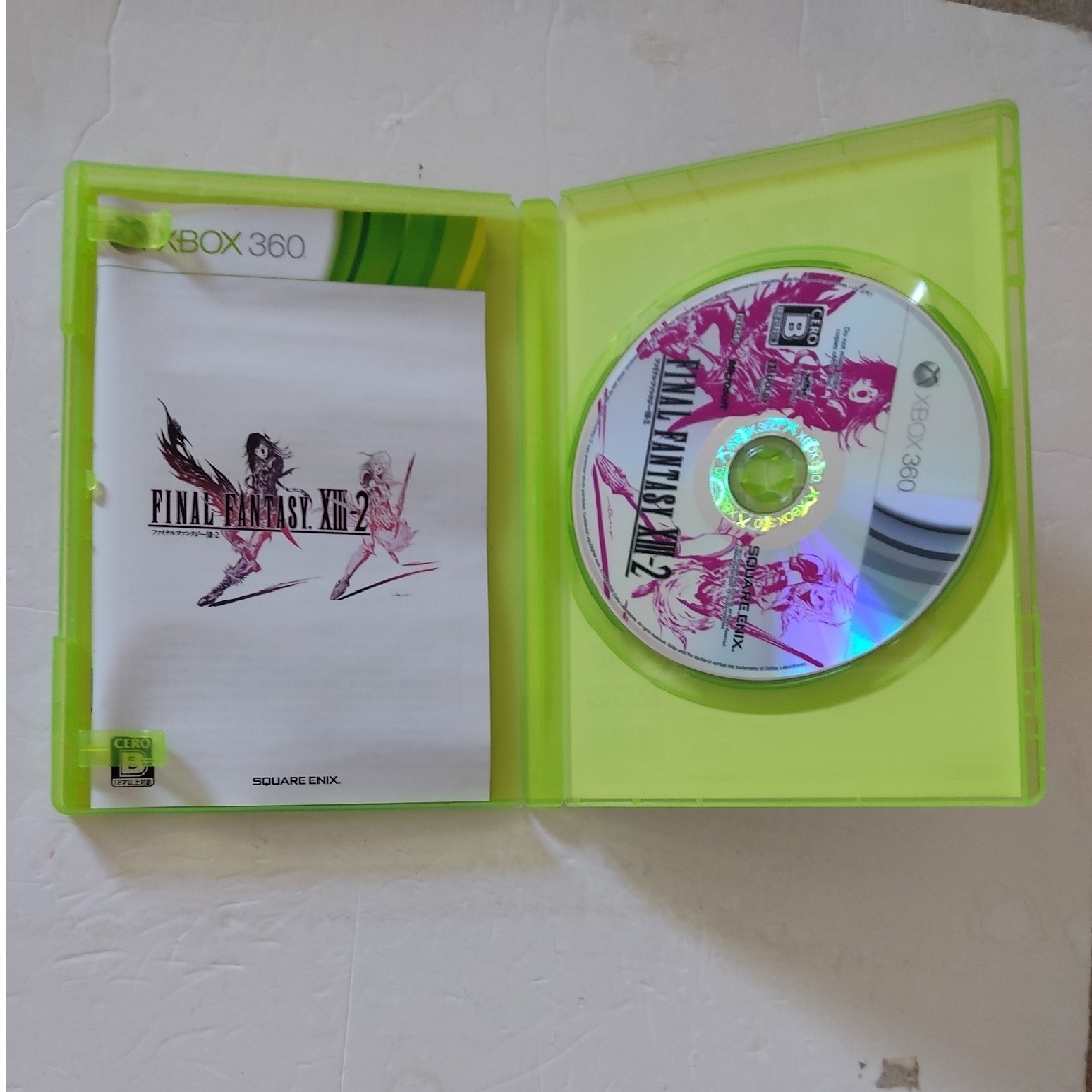 Xbox360(エックスボックス360)の[Xbox360]ファイナルファンタジーXIII-2 エンタメ/ホビーのゲームソフト/ゲーム機本体(家庭用ゲームソフト)の商品写真