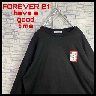 FOREVER21×have a good time コラボ　ボックスロゴロンT