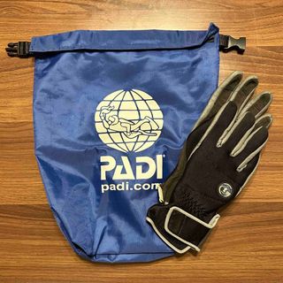 PADI バッグ レディースグローブおまけ