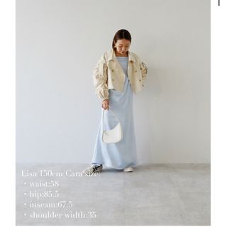 RU - gather sleeve short trench cara tokyo