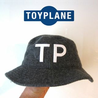 トイプレーン(TOYPLANE)の美品　TOYPLANE／トイプレーン★　ウールフェルト　バケットハット(ハット)