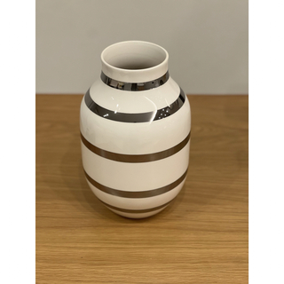 ケーラー(Kahler)の新品　ケーラー  オマジオ  シルバーL  花瓶(花瓶)