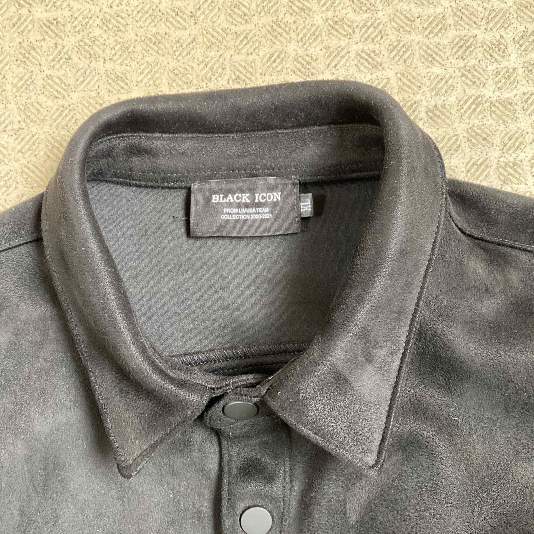 BLACK ICON スウェード シャツ ジャケット メンズのジャケット/アウター(その他)の商品写真