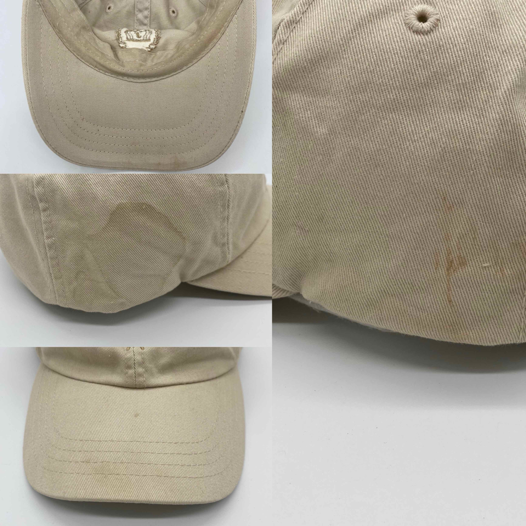 VINTAGE(ヴィンテージ)の00s~　ヴィンテージ　月桂樹　クラウン　刺繍ロゴ　6パネルキャップ　ストラップ メンズの帽子(キャップ)の商品写真