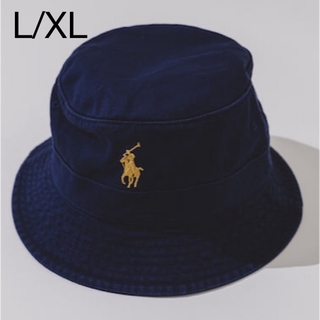 ポロラルフローレン(POLO RALPH LAUREN)のBEAMS x PoloRalphLauren Hat "Navy" L/XL(ハット)