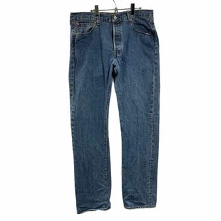 LEVI'S501W34L34  ストレートデニムジーンズメンズL　10(デニム/ジーンズ)