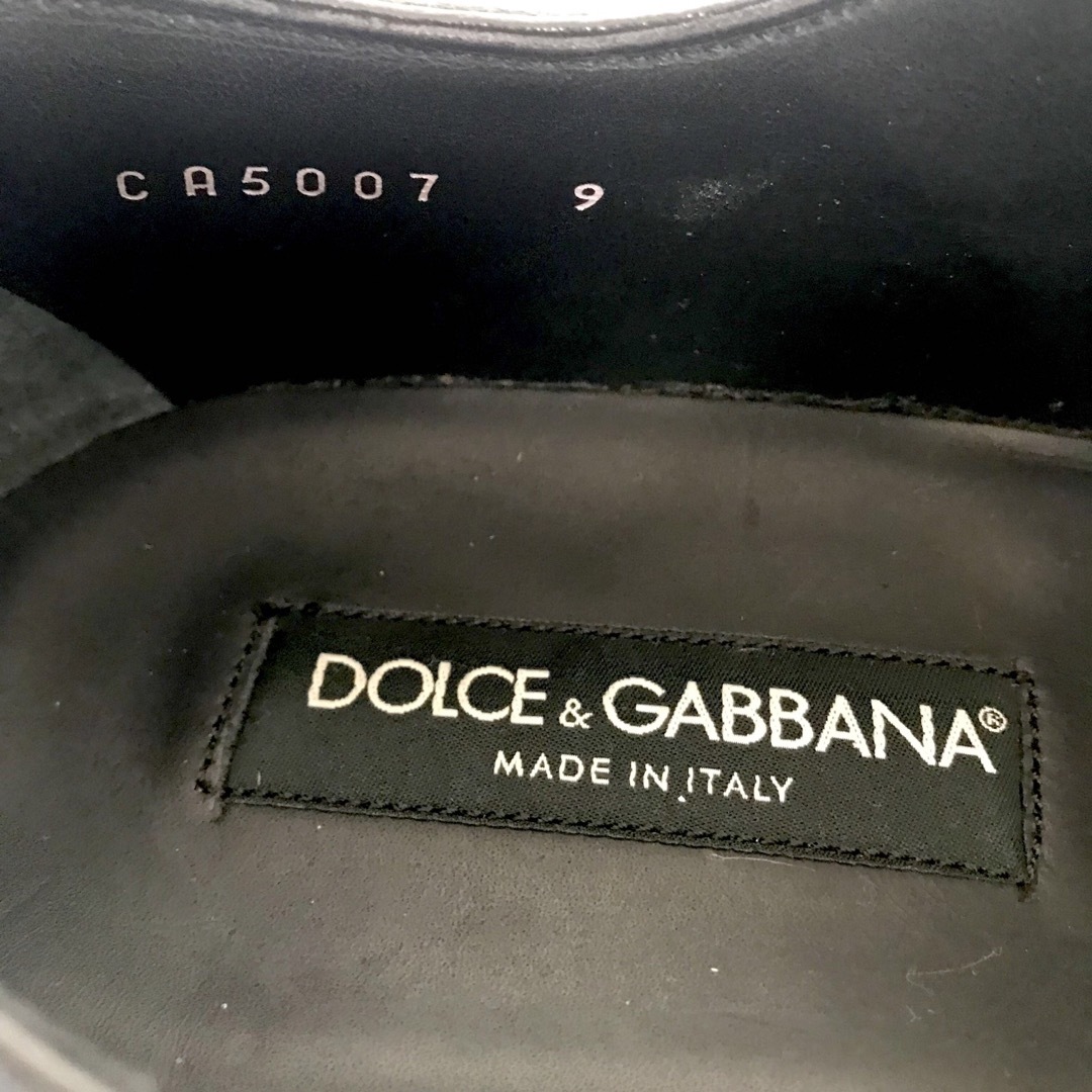 DOLCE&GABBANA(ドルチェアンドガッバーナ)の極美品 Dolce&Gabbana レザーダービーシューズ ダブルソール メンズの靴/シューズ(ドレス/ビジネス)の商品写真