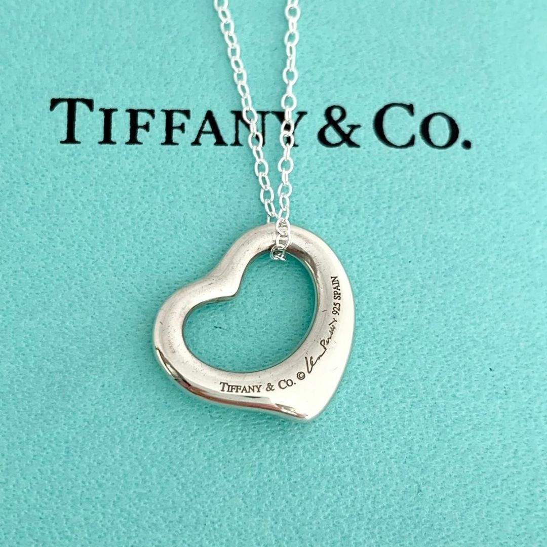 Tiffany & Co.(ティファニー)のティファニー オープンハート ネックレス エルサペレッティ 925 db3 レディースのアクセサリー(ネックレス)の商品写真