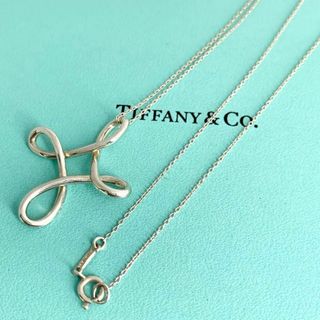 ティファニー(Tiffany & Co.)のティファニー インフィニティ オープン クロス ネックレス ロングチェーン(ネックレス)