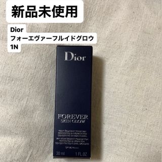 ディオール(Dior)の【新品未使用】ディオールスキン フォーエヴァー フルイド グロウ (1N)(ファンデーション)