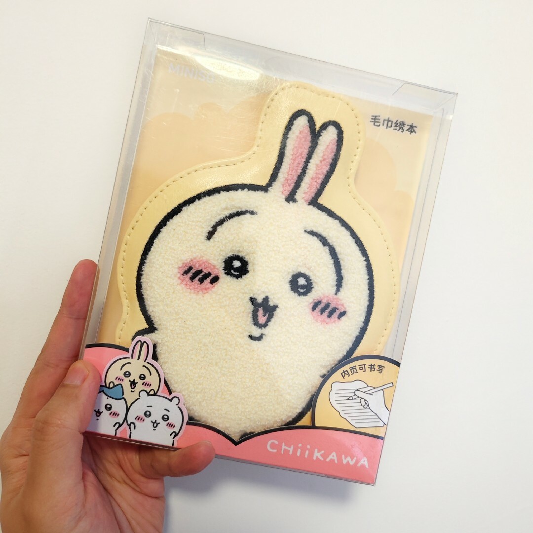 ちいかわ(チイカワ)のMINISO Chiikawa うさぎノート ミニソ ちいかわ 中国限定 キッズ/ベビー/マタニティのおもちゃ(ぬいぐるみ/人形)の商品写真