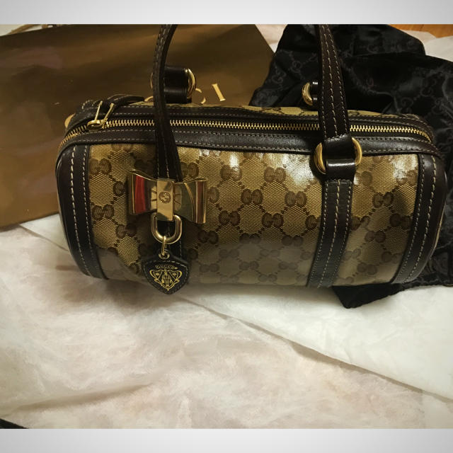 Gucci - グッチ ドゥケッサ クリスタルGC ハンドバッグの通販 by