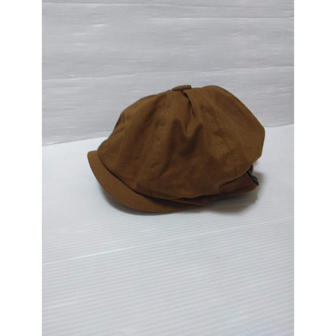 キャスケット ハンチング 茶色　ブラウン　 帽子 ユニセックス ハット オシャレ メンズの帽子(ハンチング/ベレー帽)の商品写真