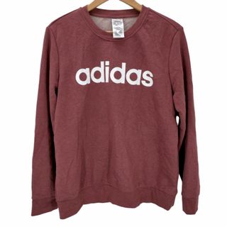 アディダス(adidas)のadidas(アディダス) ロゴプリントスウェット レディース トップス(トレーナー/スウェット)