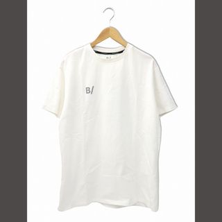 アザー(other)のB/  バックロゴプリント 半袖 コットン Tシャツ XL ホワイト(Tシャツ/カットソー(半袖/袖なし))