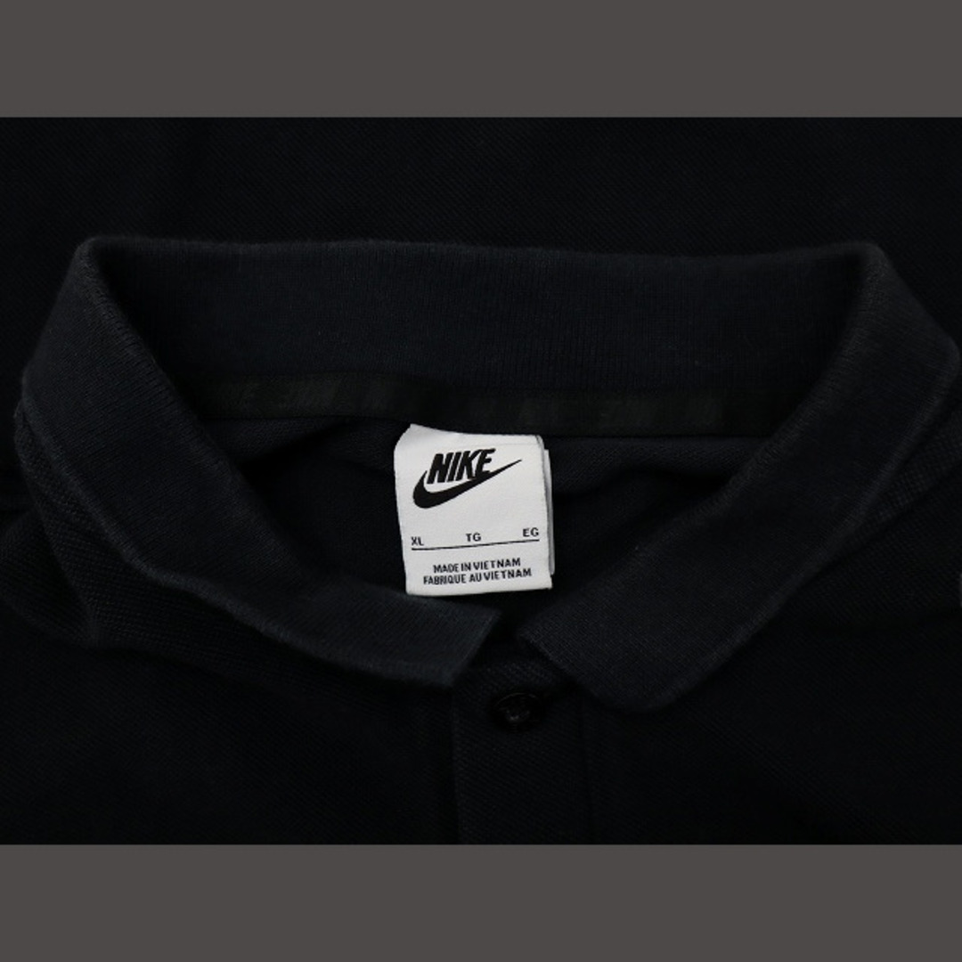 NIKE(ナイキ)のナイキ スポーツウェア メンズポロ 半袖 コットン ポロシャツ XL ブラック メンズのトップス(ポロシャツ)の商品写真