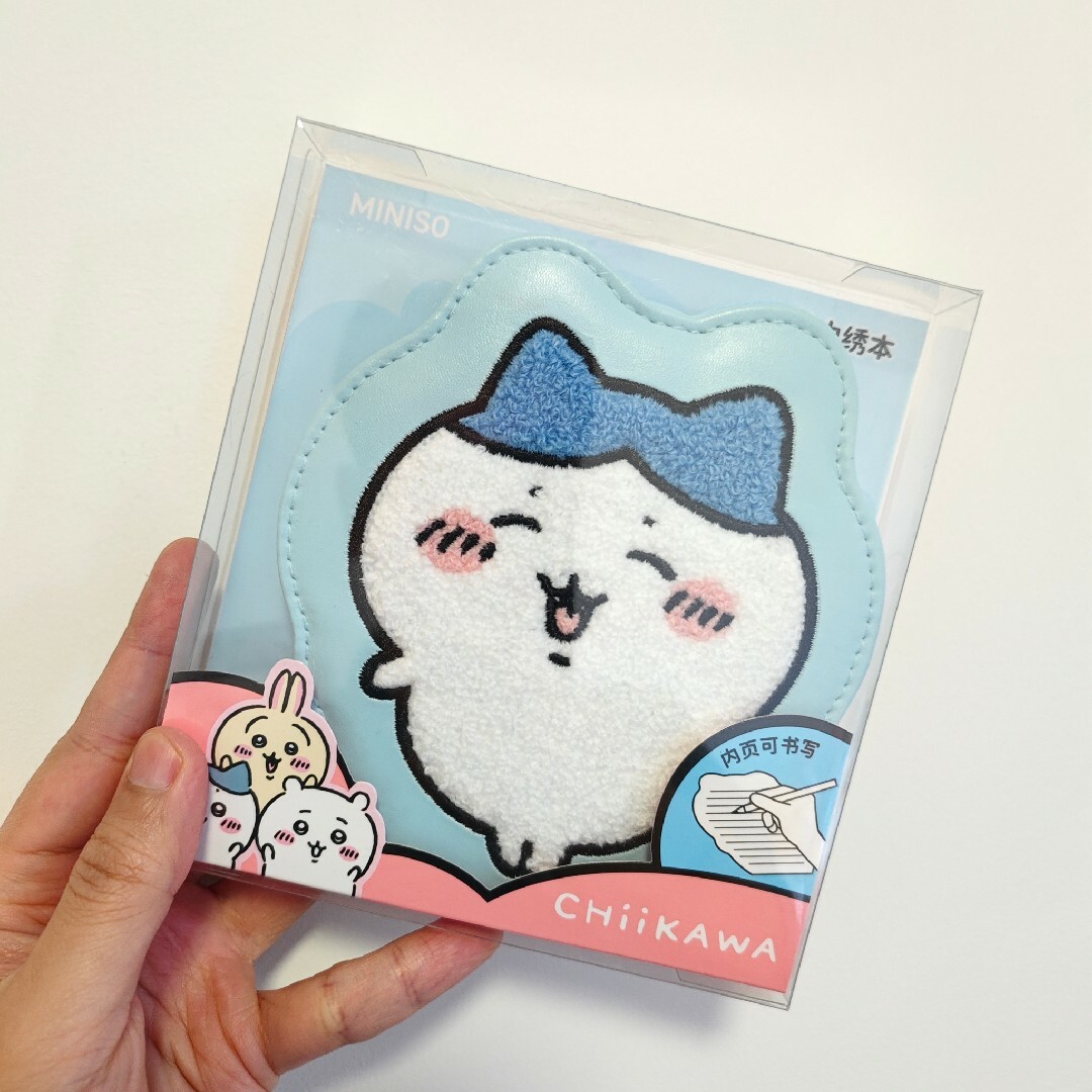 ちいかわ(チイカワ)のMINISO Chiikawa ハチワレノート ミニソ ちいかわ 中国限定 キッズ/ベビー/マタニティのおもちゃ(ぬいぐるみ/人形)の商品写真