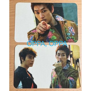 スーパージュニア(SUPER JUNIOR)のD&E OPPA, OPPA トレカ(アイドルグッズ)