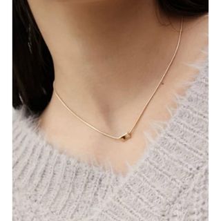 アズールバイマウジー(AZUL by moussy)のPETIT POLE CHARM NECKLACE レディース　ネックレス(ネックレス)