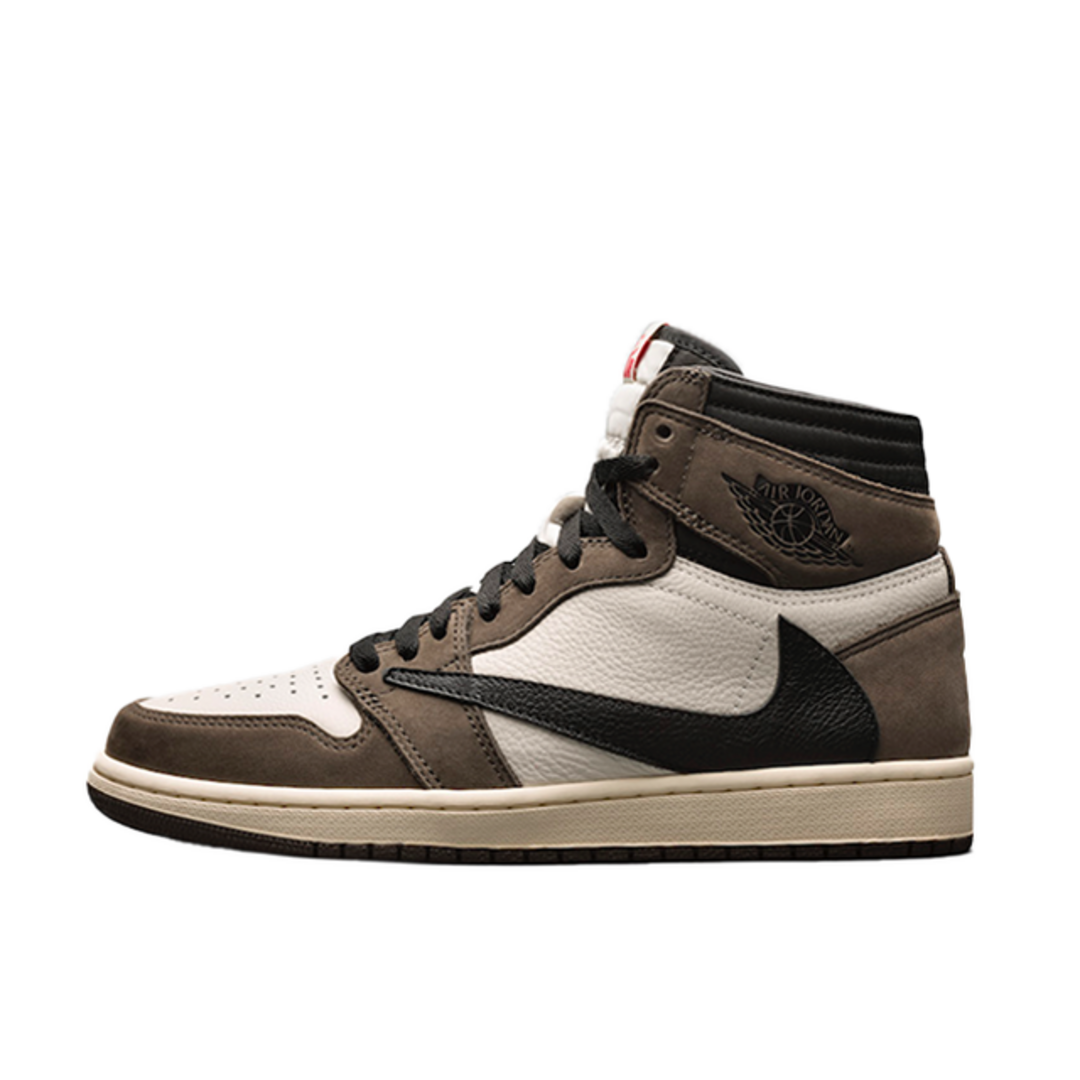Jordan Brand（NIKE）(ジョーダン)のトラヴィス・スコット × ナイキ エアジョーダン 1 ハイ Og Ts Sp セイル/ダークモカユニバーシティレッド/ブラック 29cm メンズの靴/シューズ(スニーカー)の商品写真