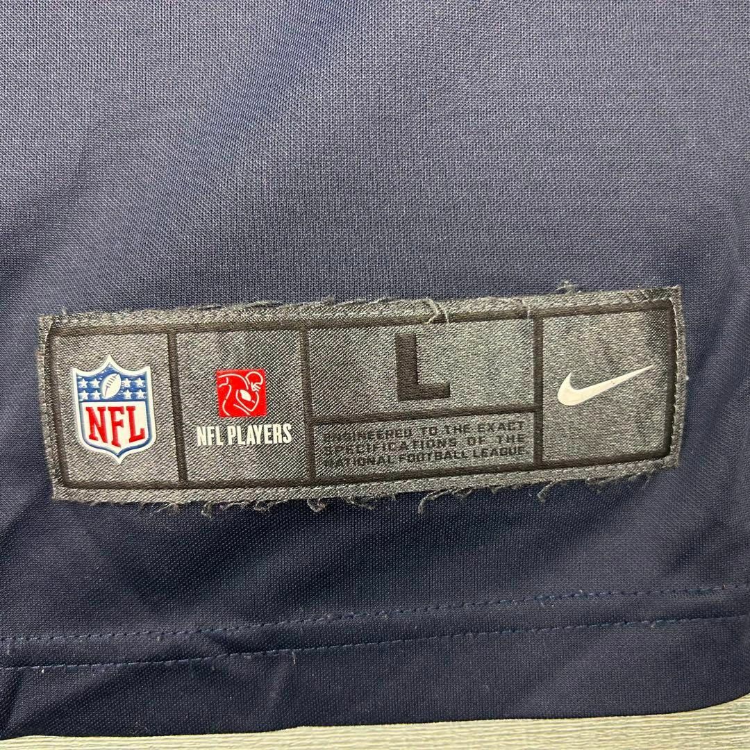 NIKE(ナイキ)のナイキ NFL 刺繍ロゴ ベアーズ 半袖 アメフトゲームシャツ L メンズのトップス(Tシャツ/カットソー(半袖/袖なし))の商品写真