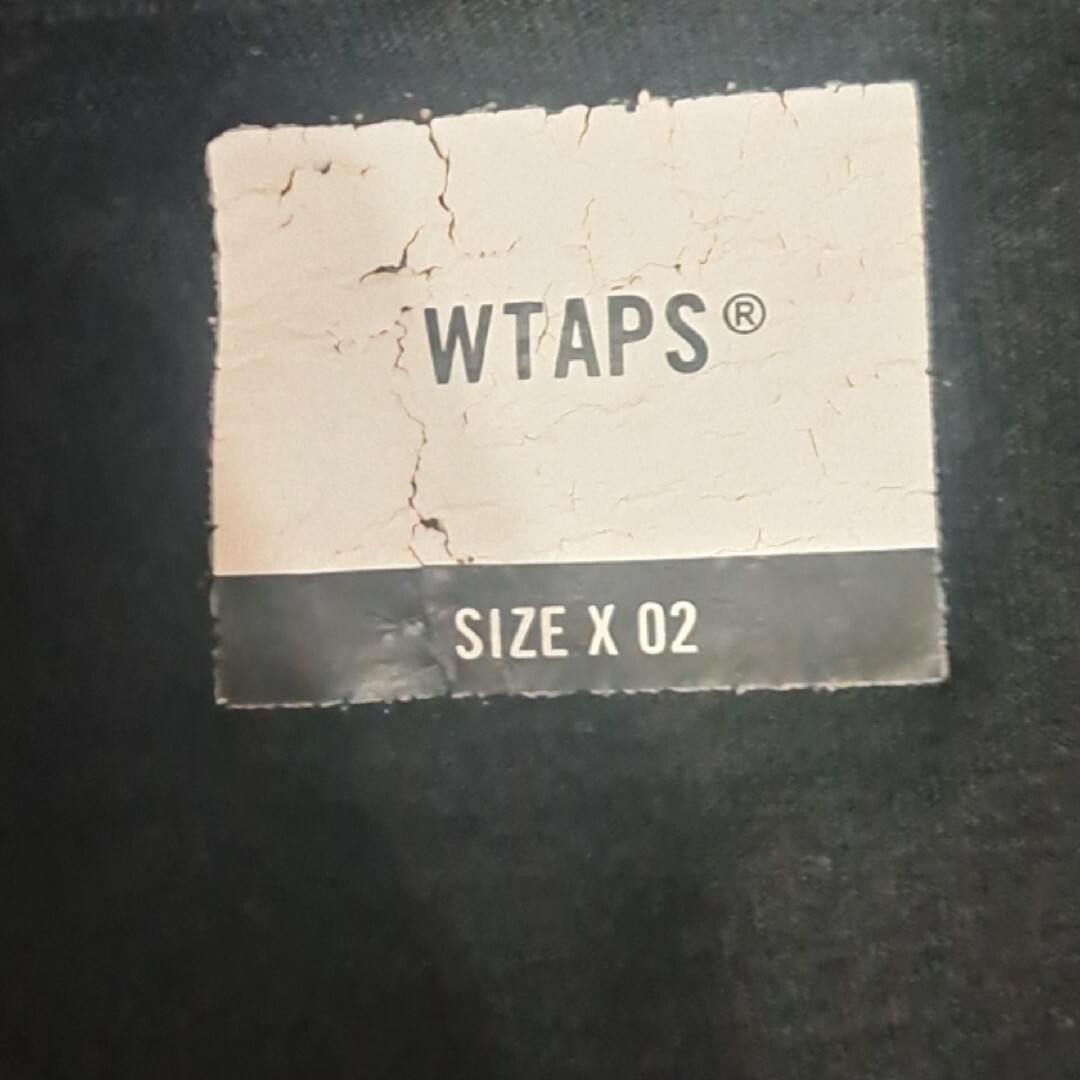 W)taps(ダブルタップス)のWTAPS ダブルタップス　プリント　半袖Tシャツ　Ｍ　ブラック メンズのトップス(Tシャツ/カットソー(半袖/袖なし))の商品写真