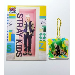 ストレイキッズ(Stray Kids)のstraykids TOY WORLD ラントレ キーホルダー フィリックス(アイドルグッズ)