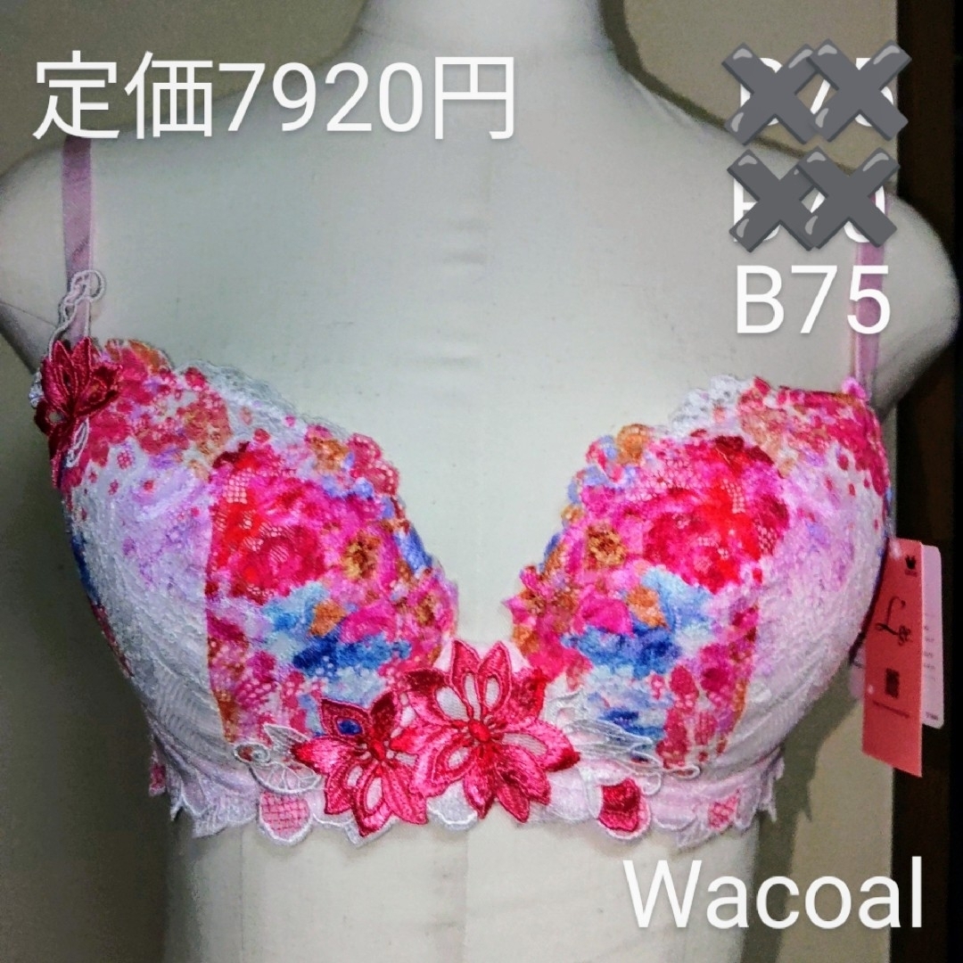 Wacoal(ワコール)の報徳学園準優勝記念価格！新品ルジェWacoalブラ日本製B75㎝定価7920円 レディースの下着/アンダーウェア(ブラ)の商品写真