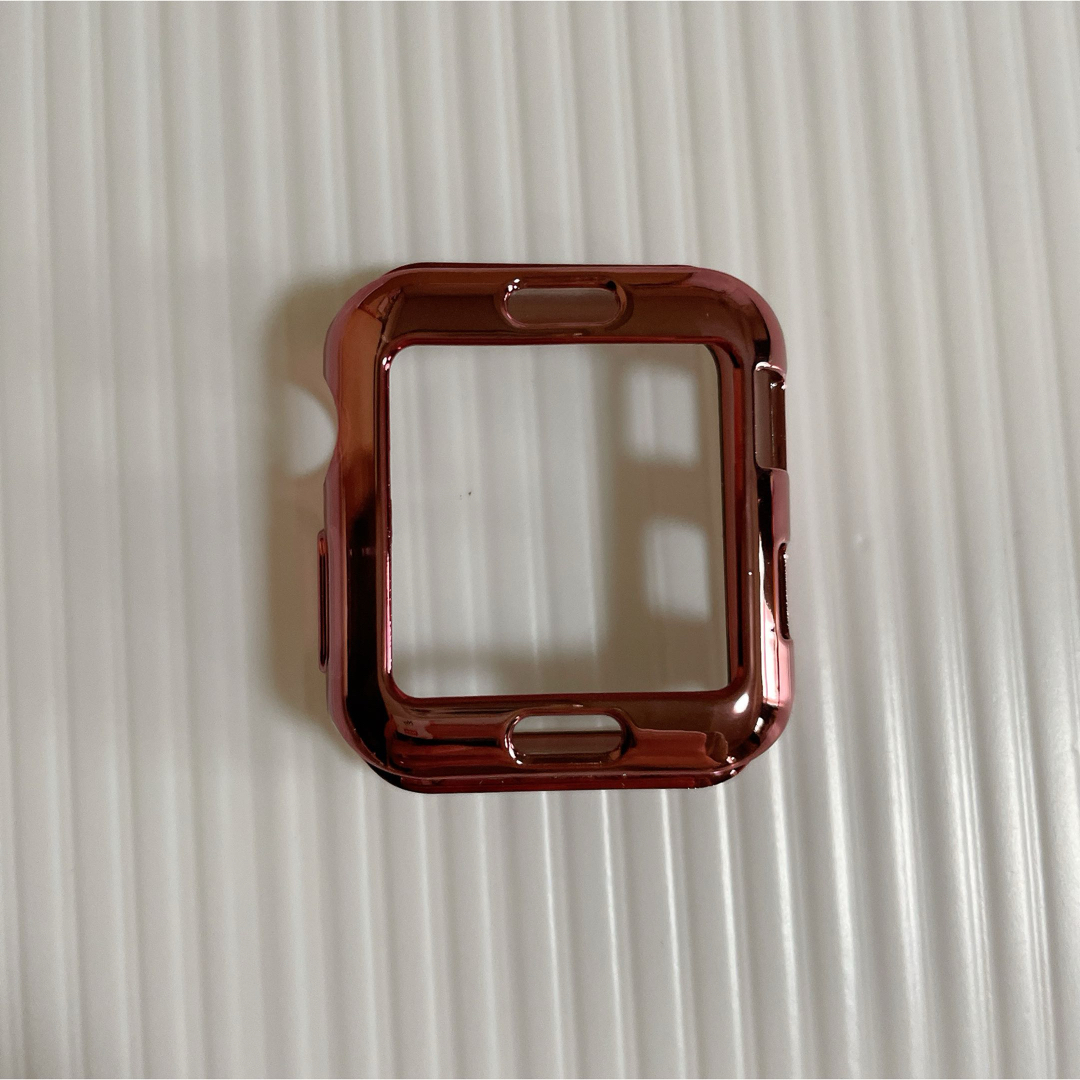 Apple Watch 38mm TPU 保護ケース ローズゴールド レディースのファッション小物(腕時計)の商品写真