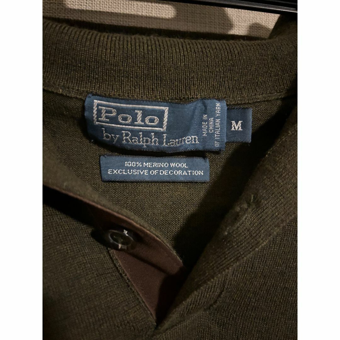 POLO RALPH LAUREN(ポロラルフローレン)の最終値下 PoloRalphLauren ポロラルフローレン  セーター 穴あり メンズのトップス(ニット/セーター)の商品写真